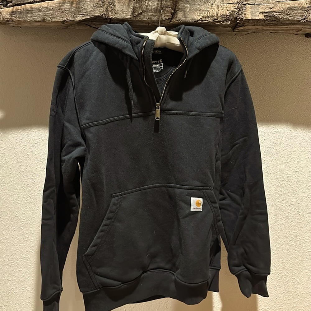Carhartt Rain Defender 1/4 zip Hoodie small